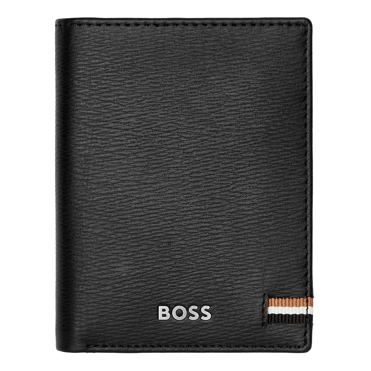 Iconic - Doppelkartenhalter in Schwarz Iconic - Doppelkartenhalter in Schwarz von Hugo Boss