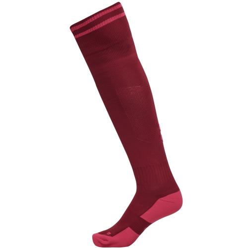 Hummel Element Football Sock - biking red/raspberry sorbet (Grösse: 39-42) von Hummel