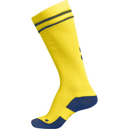 Hummel Element Football Sock - sports yellow/true blue (Grösse: 43-45) von Hummel