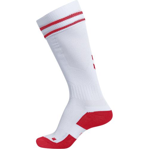 Hummel Element Football Sock - white/true red (Grösse: 31-34) von Hummel