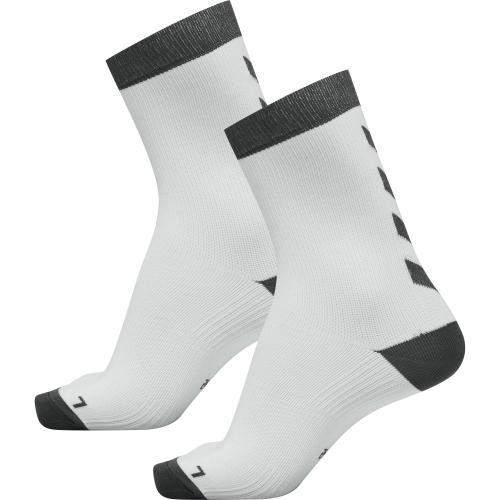 Hummel Element Indoor Sport Sock 2 Pack - white/asphalt (Grösse: 31-34) von Hummel