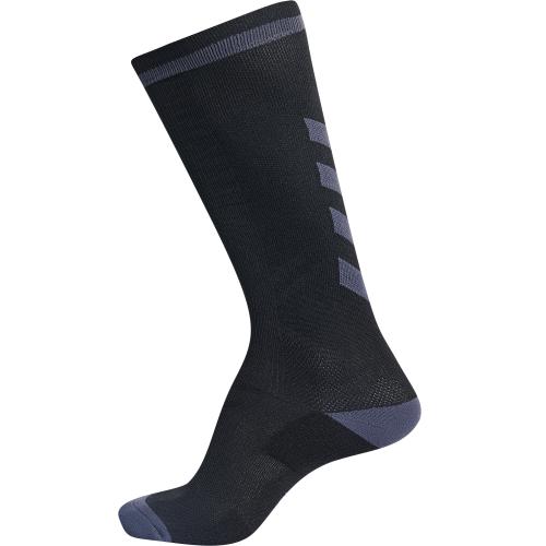 Hummel Elite Indoor Sock High - black/asphalt (Grösse: 39-42) von Hummel