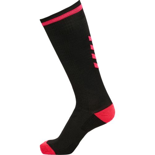 Hummel Elite Indoor Sock High - black/diva pink (Grösse: 31-34) von Hummel