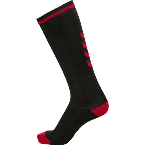 Hummel Elite Indoor Sock High - black/red (Grösse: 46-48) von Hummel