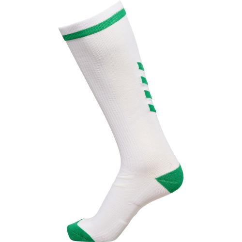 Hummel Elite Indoor Sock High - white/jelly bean (Grösse: 27-30) von Hummel