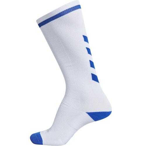 Hummel Elite Indoor Sock High - white/true blue (Grösse: 46-48) von Hummel