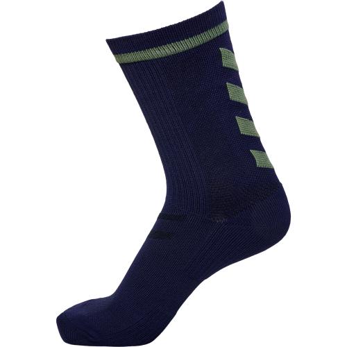 Hummel Elite Indoor Sock Low Pa - marine/duck green (Grösse: 35-38) von Hummel