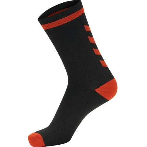 Hummel Elite Indoor Sock Low - black/red (Grösse: 43-45) von Hummel