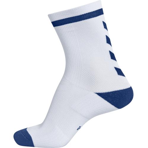 Hummel Elite Indoor Sock Low - white/true blue (Grösse: 43-45) von Hummel