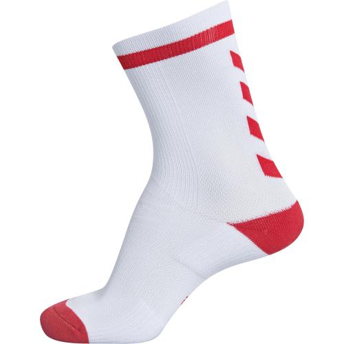 Hummel Elite Indoor Sock Low - white/true red (Grösse: 43-45) von Hummel