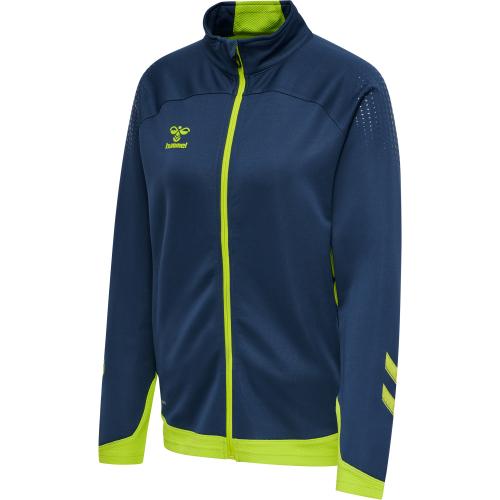 Hummel Hml Lead Women Poly Zip Jacket - dark denim (Grösse: XS) von Hummel
