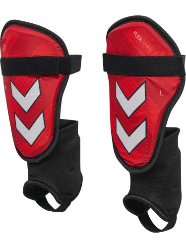 Hummel Hml Shin Guards Flex Shell - pompeian red (Grösse: M) von Hummel