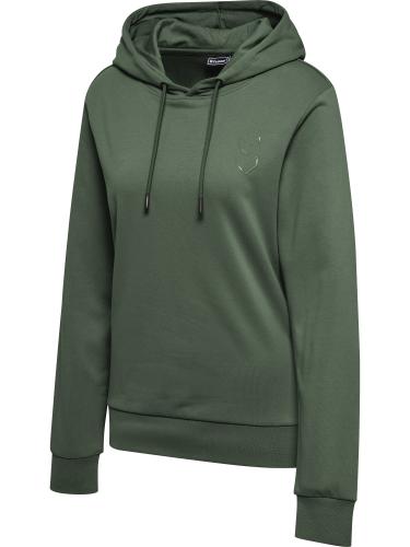 Hummel Hmlactive Co Hoodie Woman - climbing ivy (Grösse: M) von Hummel