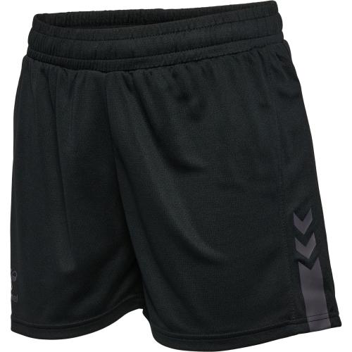 Hummel Hmlactive Pl Shorts Woman - black (Grösse: XL) von Hummel