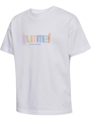 Hummel Hmlagnes T-Shirt S/S - bright white (Grösse: 122) von Hummel