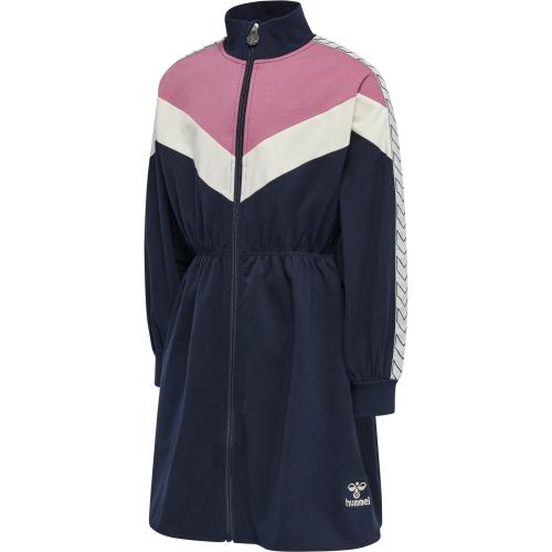 Hummel Hmlalvilda Zip Dress - black iris (Grösse: 110) von Hummel