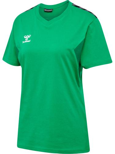 Hummel Hmlauthentic Co T-Shirt S/S Woman - jelly bean (Grösse: XL) von Hummel