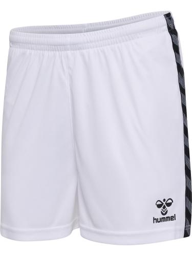 Hummel Hmlauthentic Pl Shorts Woman - white (Grösse: XL) von Hummel