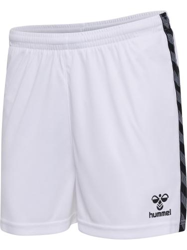 Hummel Hmlauthentic Pl Shorts Woman - white (Grösse: XS) von Hummel