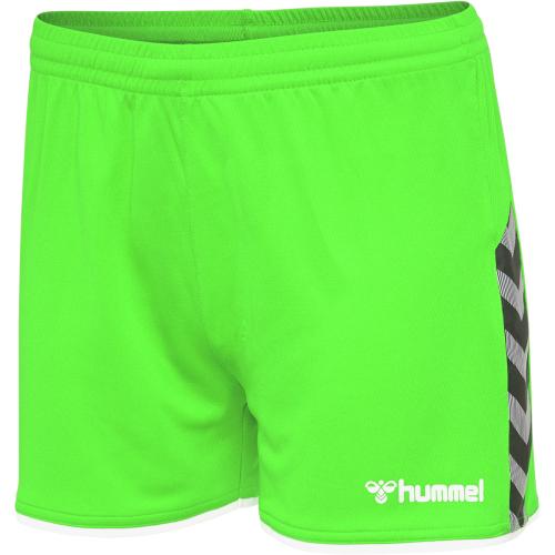 Hummel Hmlauthentic Poly Shorts Woman - green gecko (Grösse: XL) von Hummel