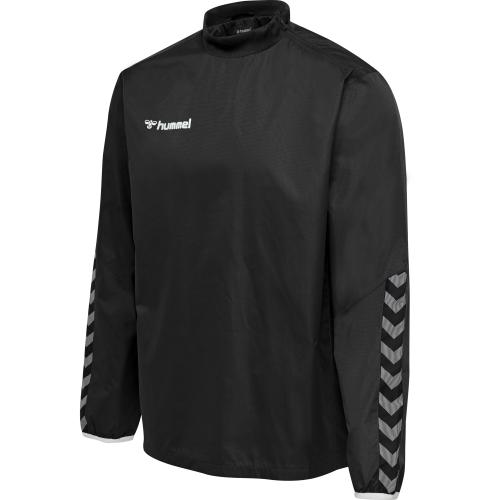 Hummel Hmlauthentic Wind Breaker - black/white (Grösse: S) von Hummel