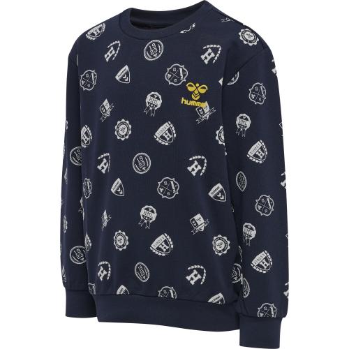 Hummel Hmlbiology Sweatshirt - black iris (Grösse: 128) von Hummel