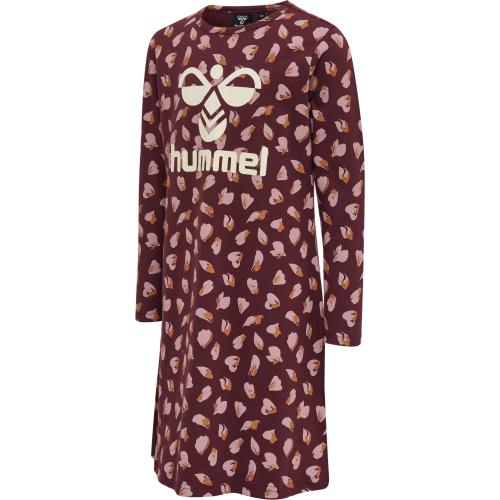 Hummel Hmlcarolina Night Dress L/S - windsor wine (Grösse: 128) von Hummel