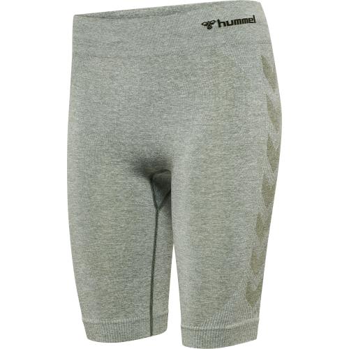 Hummel Hmlci Seamless Cycling Shorts - lily pad melange (Grösse: M) von Hummel