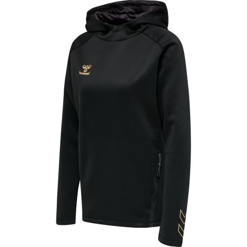 Hummel Hmlcima Xk Hoodie Woman - black (Grösse: S) von Hummel