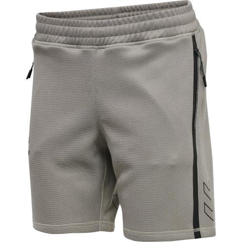 Hummel Hmlcima Xk Shorts Woman - grey melange (Grösse: L) von Hummel