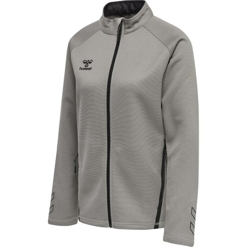 Hummel Hmlcima Xk Zip Jacket Woman - grey melange (Grösse: XS) von Hummel