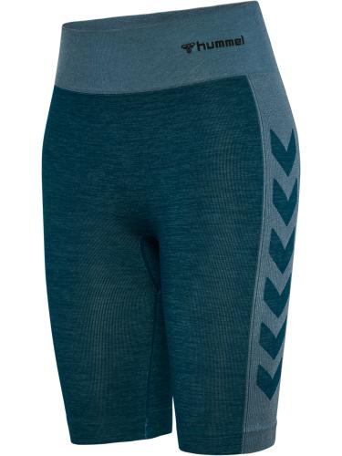 Hummel Hmlclea Seamless Cycling Shorts - dark sea (Grösse: M) von Hummel