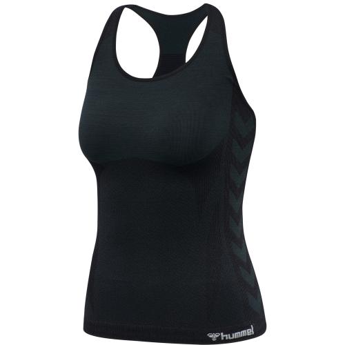 Hummel Hmlclea Seamless Top - black melange (Grösse: M) von Hummel