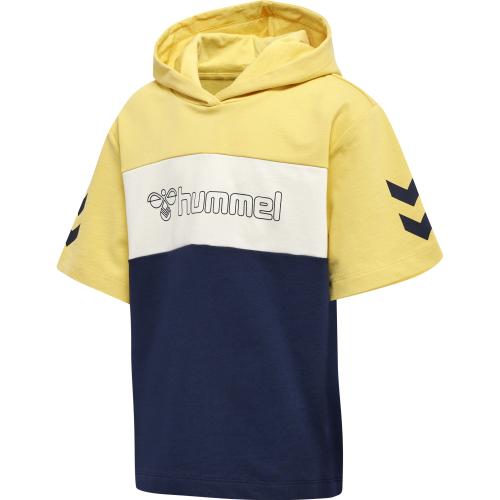 Hummel Hmlcloud Hoodie S/S - black iris (Grösse: 116) von Hummel