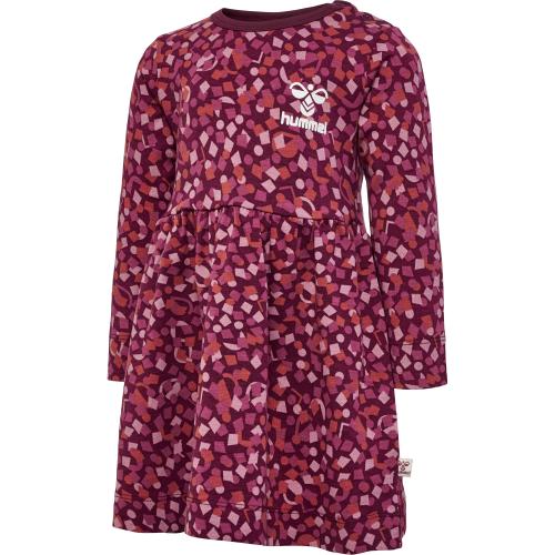 Hummel Hmlconfetti Dress L/S - windsor wine (Grösse: 68) von Hummel