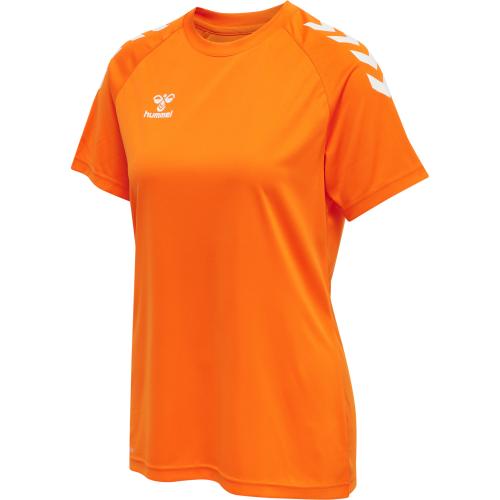 Hummel Hmlcore Xk Core Poly T-Shirt S/S Woman - orange tiger (Grösse: 2XL) von Hummel