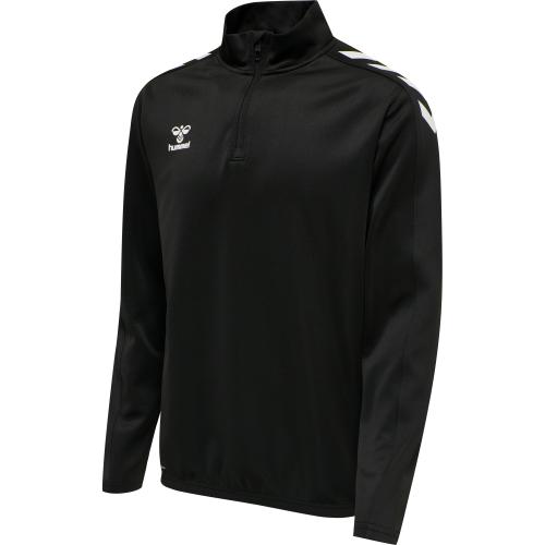 Hummel Hmlcore Xk Half Zip Poly Sweat - black (Grösse: XL) von Hummel