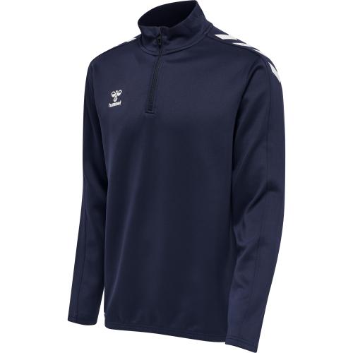 Hummel Hmlcore Xk Half Zip Poly Sweat - marine (Grösse: M) von Hummel