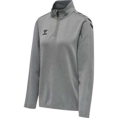 Hummel Hmlcore Xk Half Zip Sweat Woman - grey melange (Grösse: M) von Hummel