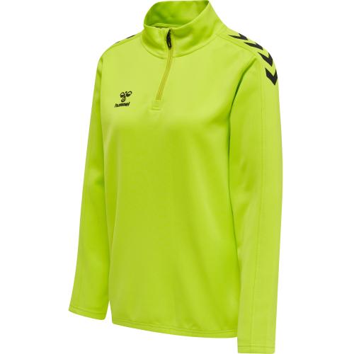 Hummel Hmlcore Xk Half Zip Sweat Woman - lime popsicle (Grösse: XS) von Hummel