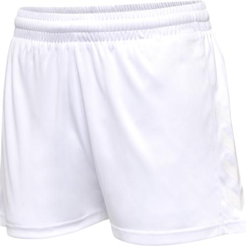 Hummel Hmlcore Xk Poly Shorts Woman - white/white (Grösse: 2XL) von Hummel