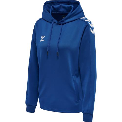 Hummel Hmlcore Xk Poly Sweat Hoodie Woman - true blue (Grösse: S) von Hummel