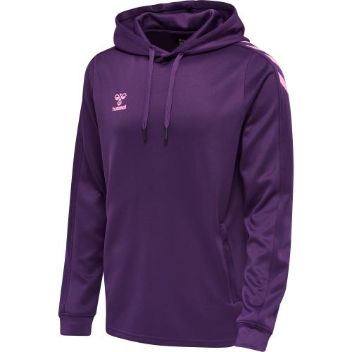 Hummel Hmlcore Xk Poly Sweat Hoodie - acai (Grösse: XL) von Hummel