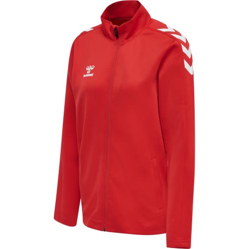 Hummel Hmlcore Xk Poly Zip Sweat Woman - true red (Grösse: L) von Hummel