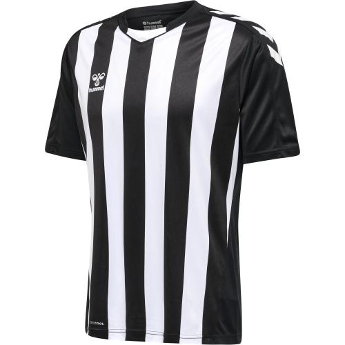 Hummel Hmlcore Xk Striped Jersey S/S - black/white (Grösse: 3XL) von Hummel