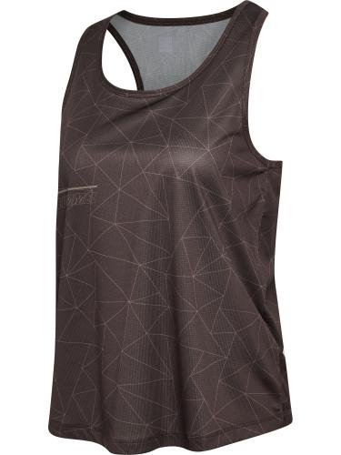 Hummel Hmlcourt Aop Light Weight Tanktop W - turkish coffee (Grösse: L) von Hummel