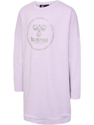 Hummel Hmlelly Dress L/S - orchid petal (Grösse: 116) von Hummel