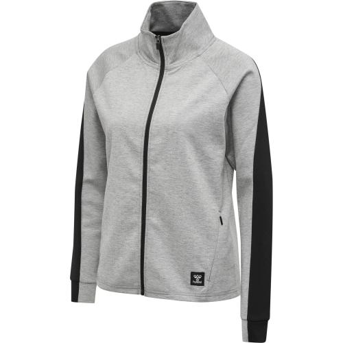 Hummel Hmlessi Zip Jacket - grey melange (Grösse: M) von Hummel