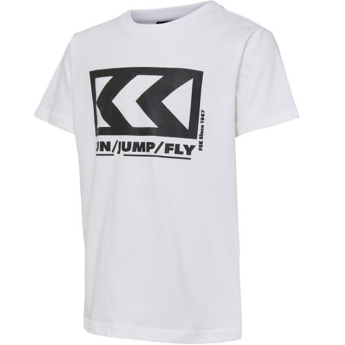 Hummel Hmlfsk Low T-Shirt S/S - bright white (Grösse: 122) von Hummel