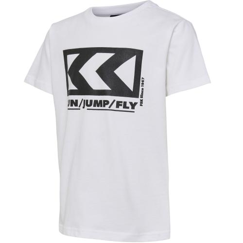 Hummel Hmlfsk Low T-Shirt S/S - bright white (Grösse: 134) von Hummel